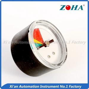 Quality Black Non Lead General Pressure Gauge For Coffee Machine ±2.5% Accuracy wholesale