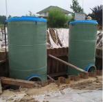 Buried Rainwater Diversion Equipment Domestic Sewage Pumping Station FRP Sewage