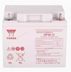 Quality YUASA NP38-12 12V 38AH Valve Battery New Original Sealed Lead Acid Battery wholesale