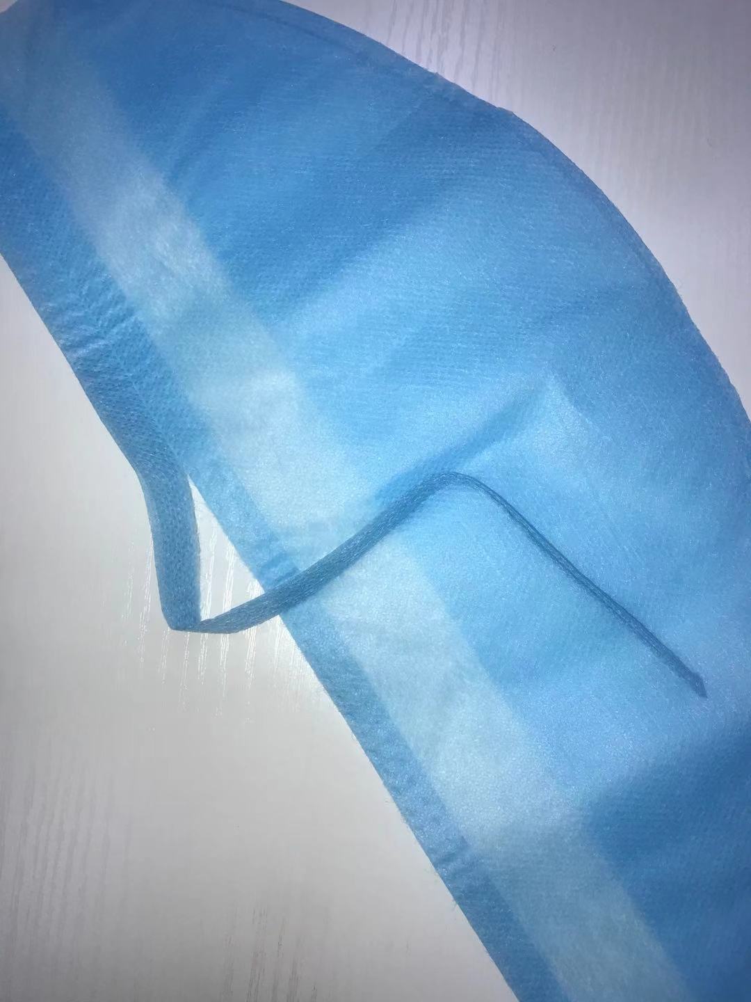 Wholesale Unsiex Disposable Non Woven Cap With Ties Hospital Disposable Doctor Cap