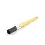 16.5cm Horse Grooming Items PP Plastic Holding Brush With Wooden Handle