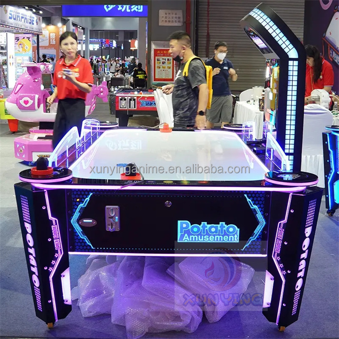 Electric Outdoor Air Hockey Table Machine Coin Pusher 230V 220V