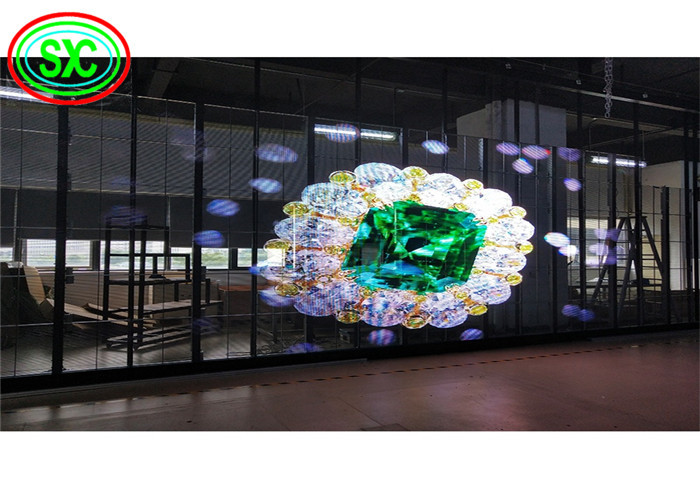 Full Color 4500nits SMD2020 Transparent LED Screen P3.91