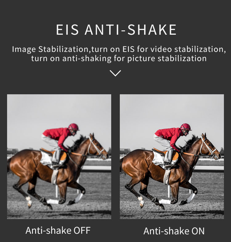 EIS Outdoor Sports Camera 8-128GB 4k Ultra HD DV Action 2.0 Inch