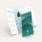 Business Company Brochure Flyer Printing C1S C2S Gloss Coated Paper Book