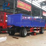 40 Ton Fence Cargo Trailer 2 Axle Stake Fence Semi Trailer for Cargo Transportat