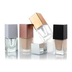 Luxury Cosmetics Packaging 30ml Liquid Foundation Glass Bottle Packaging With