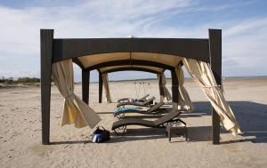 Quality Outdoor Patio / Garden Wicker Rattan Gazebo , All Weather Waterproof wholesale