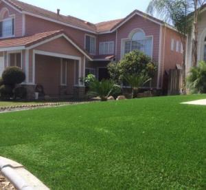 Quality Service Life Above 8 Years Garden Artificial Grass Turf 18900 Density 100% Drainage Capacity wholesale