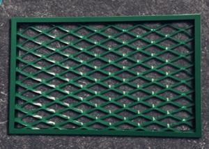 Quality PVC Spraying Aluminum Expanded Metal Mesh , 500mm Width Diamond Metal Mesh wholesale