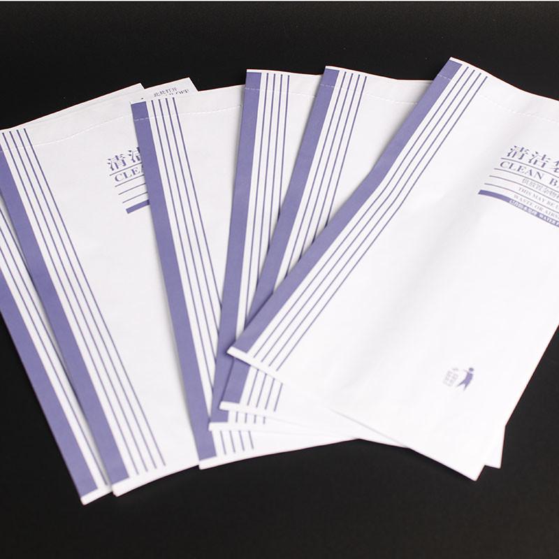 Travel Waterproof Air Sickness Bag , Disposable Paper Foil Lined Kraft Bags