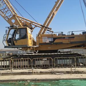 Quality 1.2km/H 150T Mobile Crawler Crane Equipment Boom Length 13m - 60m wholesale