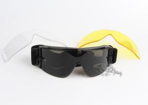 Quality PPE Prescription Safety Glasses Airsoft X800 Black Color UV400 Protection wholesale