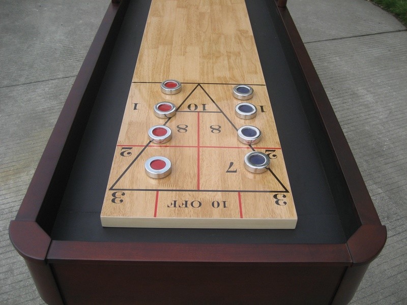 Attractive Indoor Shuffleboard Table , Custom Shuffleboard Table For Family Fun