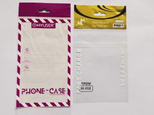 Quality Cellphone Accessories BOPP Plastic Header Bag low Heat sealing temperature wholesale