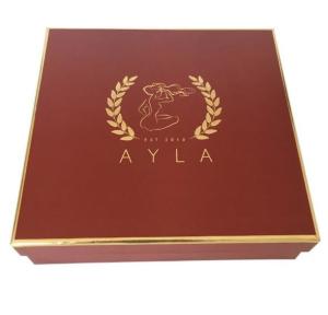 Quality Folding 1 Colors Shirt Packing Box Garment Cardboard Boxes For Clothes wholesale