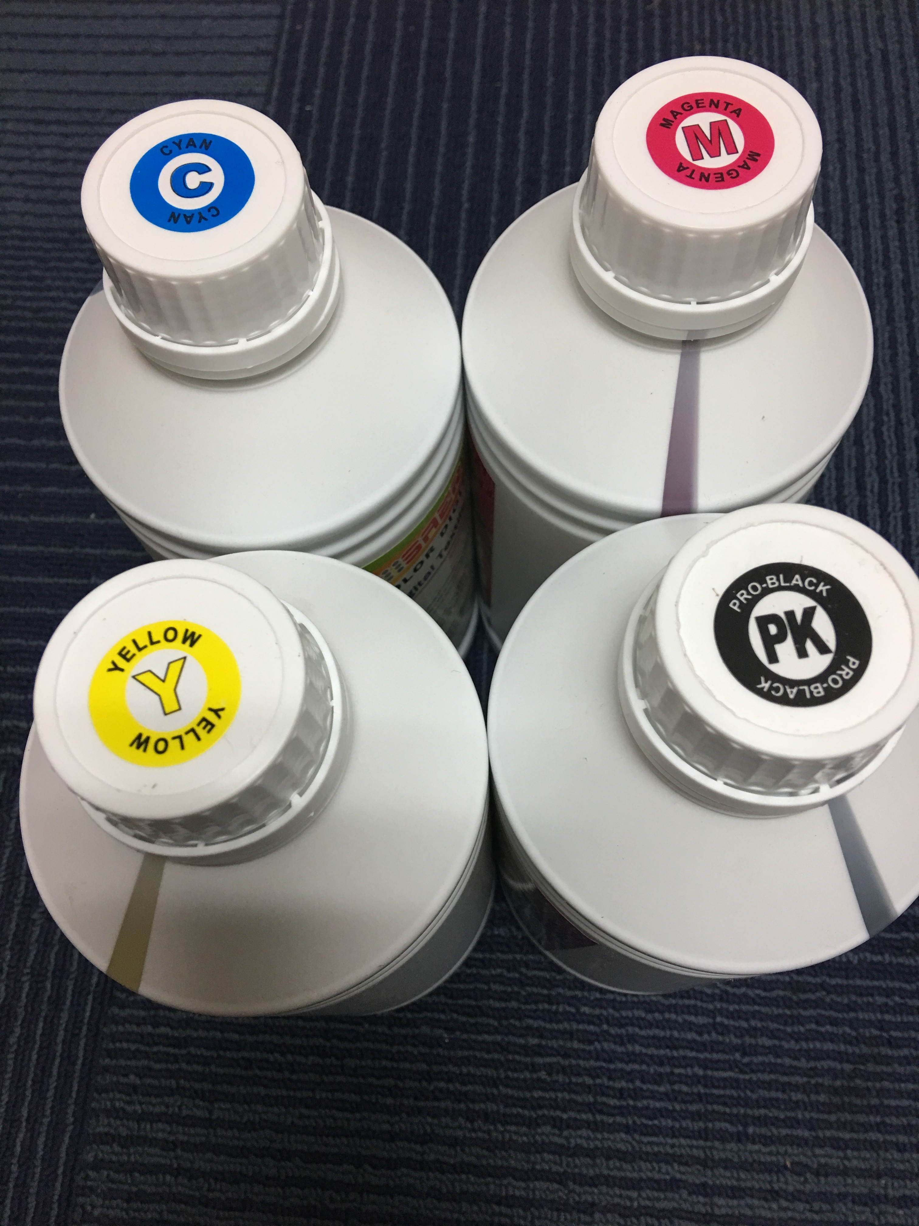 CMYK Sublimation Printer Ink One Liter For Textile Inkjet Printer