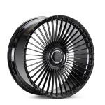 Customized Wholesale 5x130 5x112 Spokes Statin black Rims Alloy Forged 21 Inch