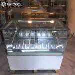 Fricool -18 ℃ Commercial Gelato Showcase Freezer 220V 50HZ