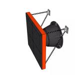 High Density Natural Rubber Boat Docking Bumpers Wear Resistant