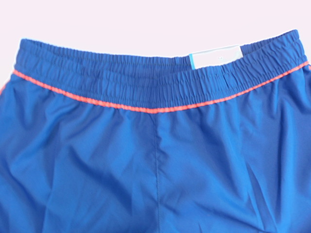Blue Color Soft Drawstring 85gsm Fabric Running Pants With Pockets
