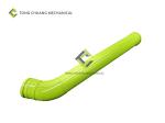 Double Layer Concrete Pump Spare Parts Lengthened Pipeline Elbow