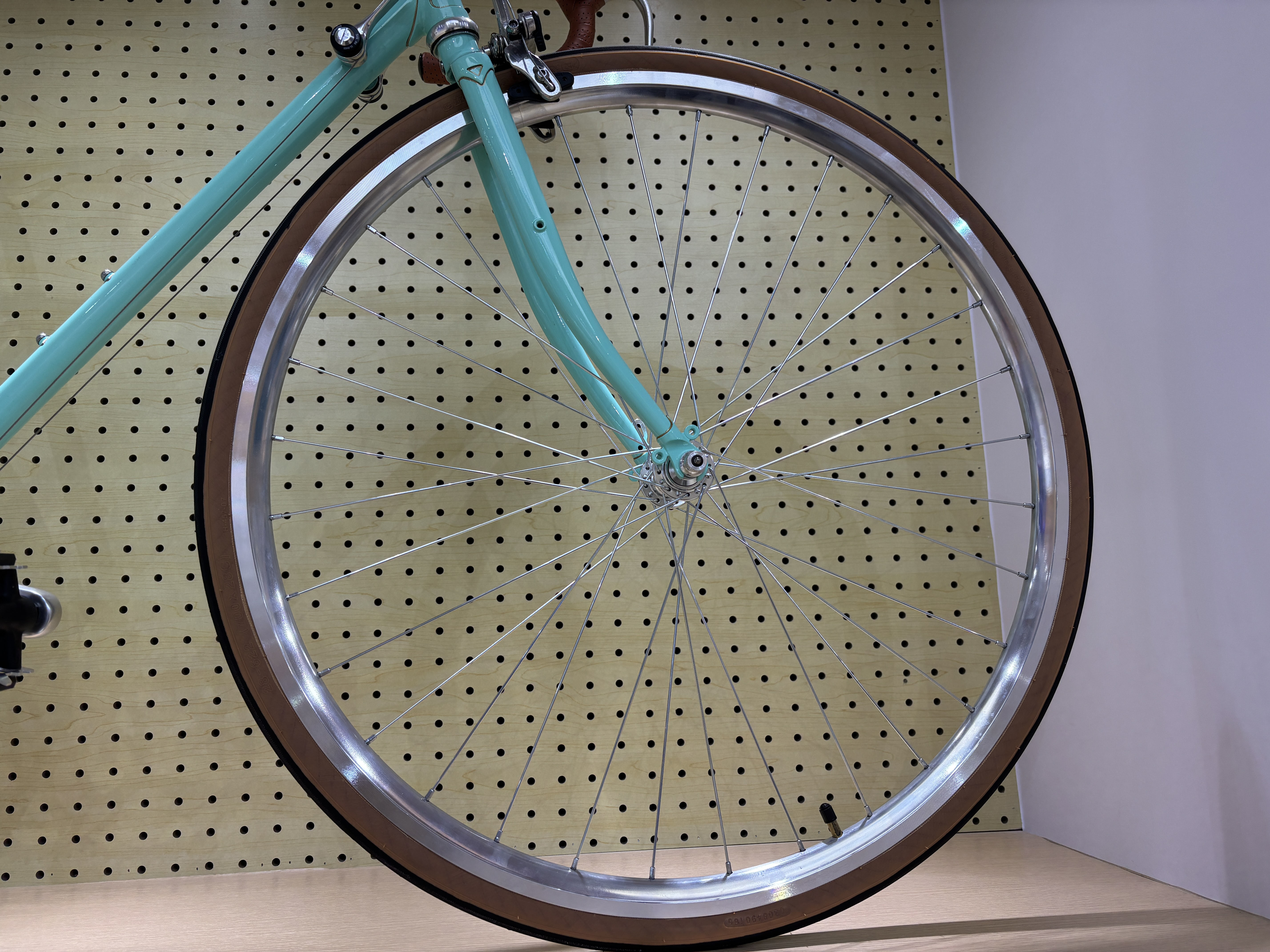 NO Foldable Road Bicycle 700C Carbon Steel Fork Hard Frame Non Rear Damper