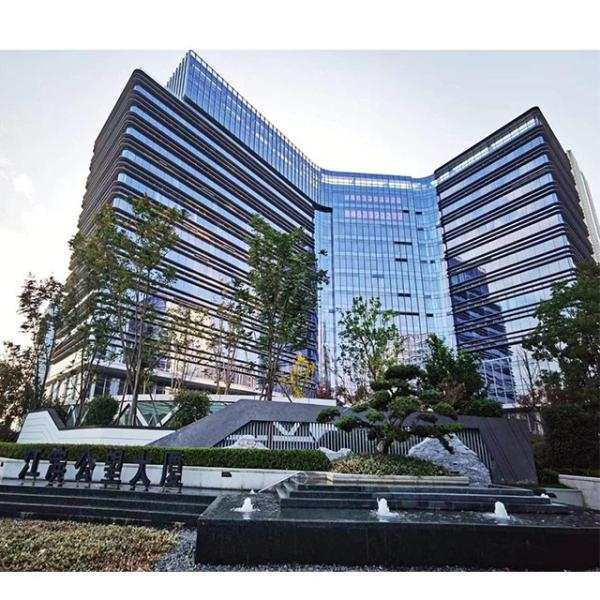 Glazed Glass Curtain Wall Facade Stick And Unitized Modern Decoration Curtain