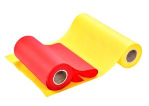Quality Red Green PP Spunbond Non Woven Fabric For / Shopping Bag / Packing Pocket Spring wholesale