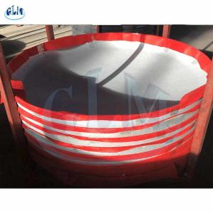 Quality 10000MM 2MM Q345 Stainless Steel Dish Head Carbon Steel End Cap For Boilers wholesale