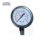 Stainless Steel Pressure Gauge Dry Bottom 1/2"Bsp Use For Air Water