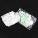 Transparent Disposable Plastic Gloves Environmental Protection For Food Cleaning