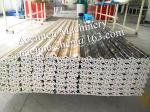 Plastic PVC stone powder imitation marble profiles production line with transfer