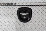 Diamond Pedal Aluminum Storage Cabinet Silver Aluminum Truck Box