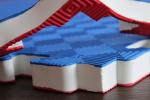 45 Degree Shore C 2cm Thickness Gym Foam Mat Tiles