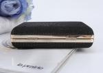 New fashion women clutch purse black style pu leather lady hand bags
