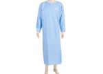 Non Woven Disposable Surgical Gown / Medical Clothing With Knitted Sleeve