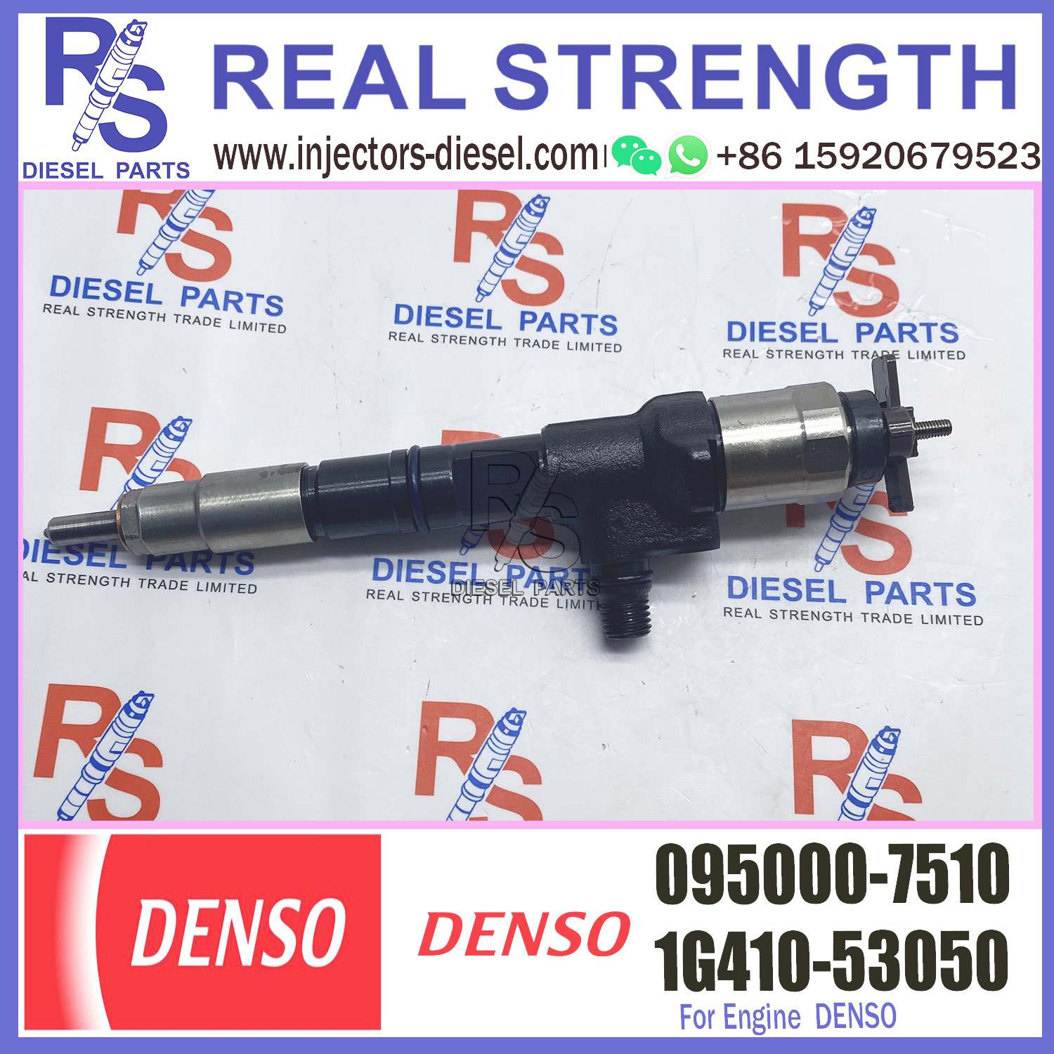 DENSO Common Rail Inyectores 1G410-53050 1G410-53051 095000-7510