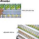 Supermarket Multideck Open Chiller Double Temp Stainless Steel Material
