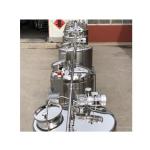 small and large cheese processes vat