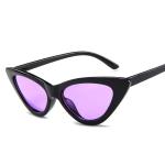 Retro Vintage Narrow Cat Eye Sunglasses Women Cat Eye Clout Glasses Plastic