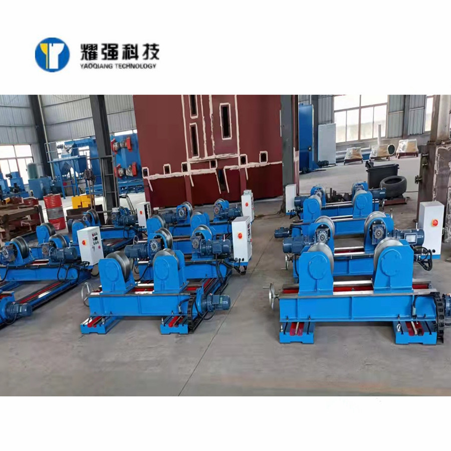 Heavy Duty Max Load Weight Welding Rotator 250Ton Self Adjustable Type 60m/H