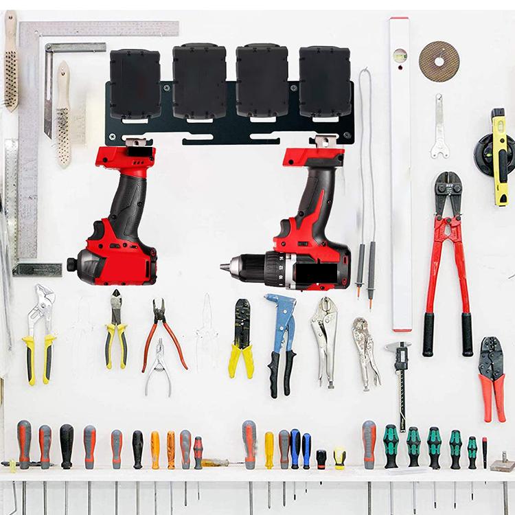 Organize Your Garage with Easy Access Power Tool Storage Wall Display Hook Holder