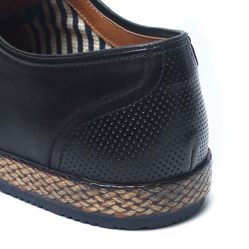 Spring Comfortable Navy Mens Lace Up Casual Shoes