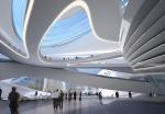 Curved Aluminum Frame Curtain Wall Facades Exterior Wall Panels Lightweight