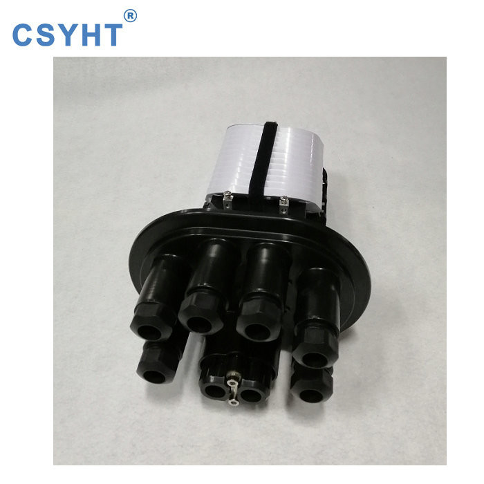 PP Plastic 288 Core IP68 Dome Fiber Optic Vertical Closure