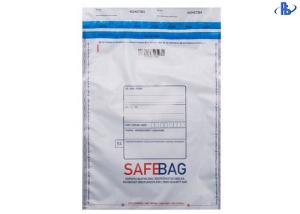 Quality Deposit Cash Self Sealing Tape LDPE Tamper Proof Evidence Bags wholesale