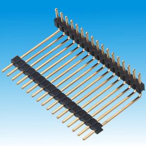 Quality Universal 2mm Pitch Pin Header Board Single Row Electrical Connector wholesale