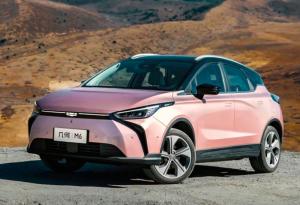 Quality Luxury ECO Friendly Electric Cars 4 Wheel Drive SUV Geely Geometry M6 450km CLTC wholesale