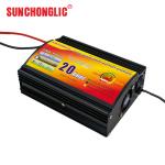 AC 220V AGM GEL Battery Charger Four Step 12v Lead Acid Battery Charger Portable